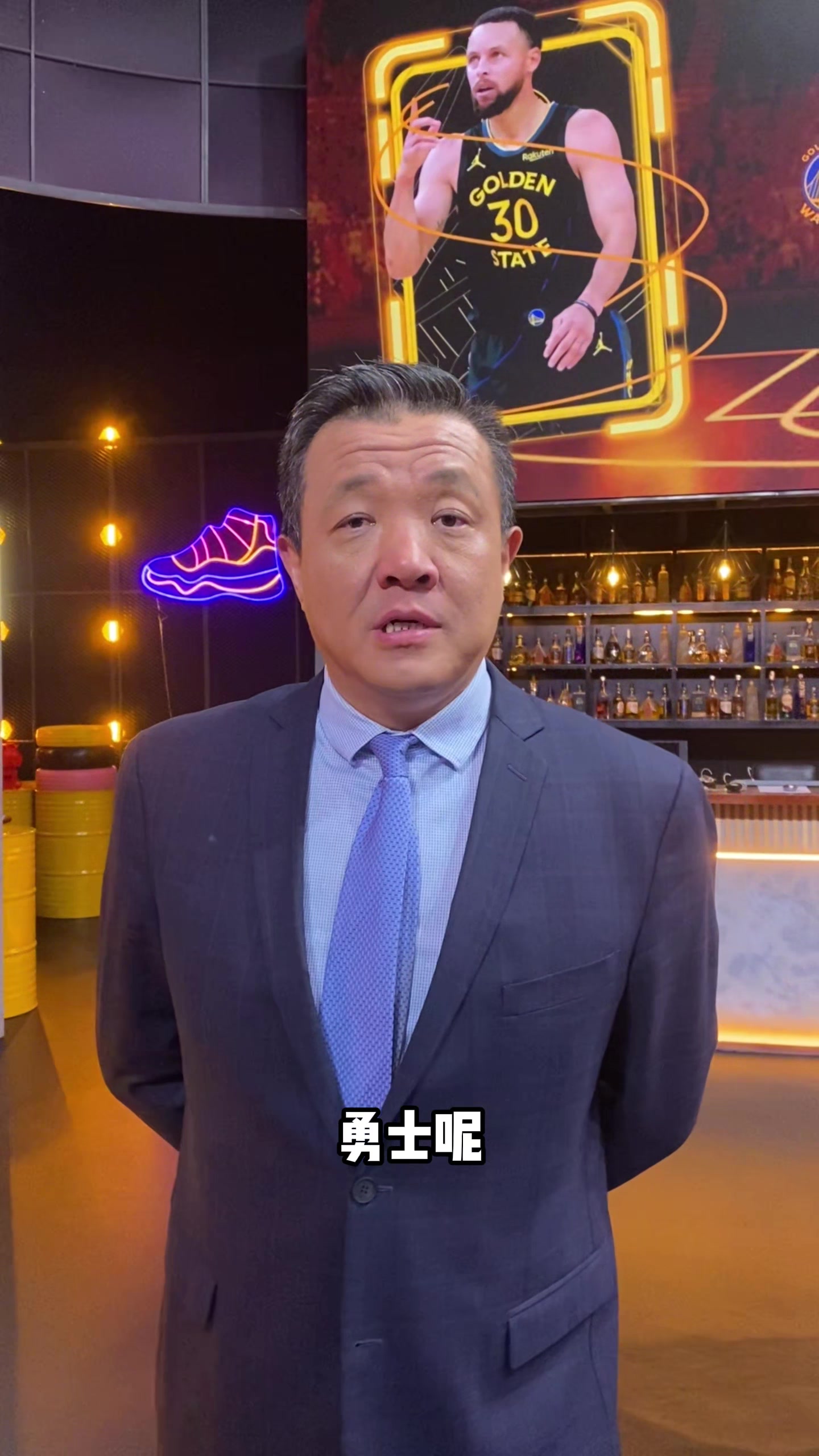 7m体育官网-勇船之争！杨健：勇士到了附加赛仍然是最值得期待的球队